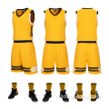 Blanco polyester gesublimeerde digitale basketbalshirts